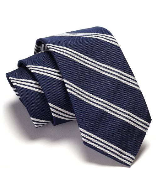 Navy Stripe Tie