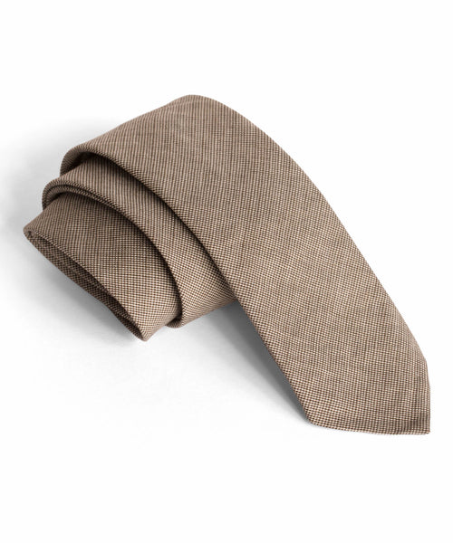 Beige Fine Stripe Tie