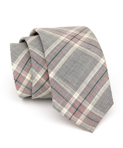 Grey Sharskin Tie