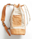 White Todd Snyder + Superior Labor Cinched Duffle Bag