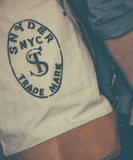 White Todd Snyder + Superior Labor Cinched Duffle Bag