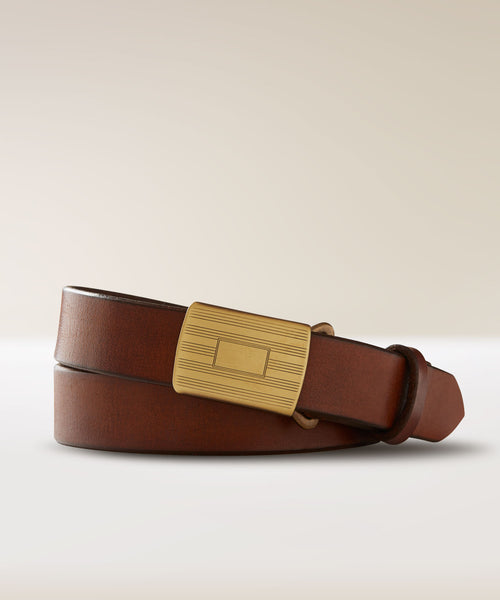 Brown Slider Belt