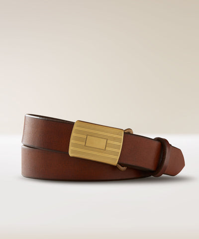 Brown Slider Belt