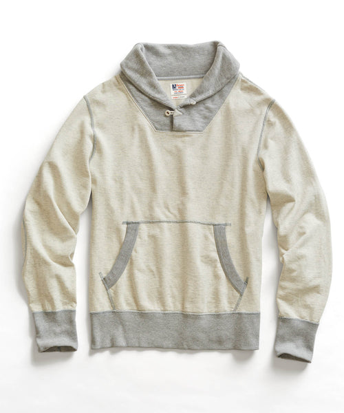 Grey Heather Shawl Popover