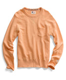 Orange Pocket Sweatshirt