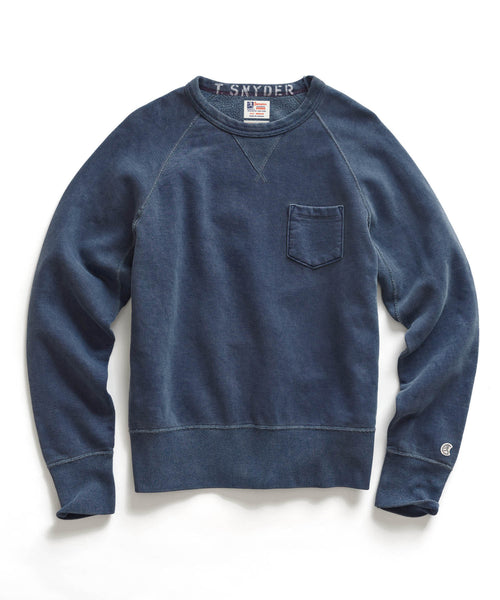 Mast Blue Pocket Sweatshirt