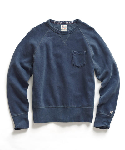 Mast Blue Pocket Sweatshirt