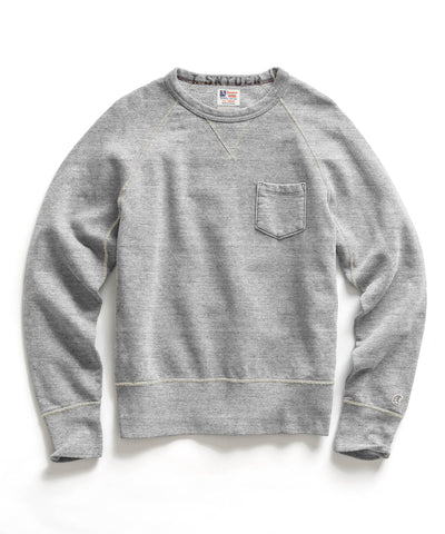 Grey Heather Pocket Sweatshirt