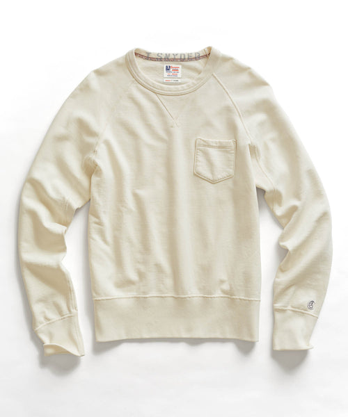 Off White Pocket Sweatshirt