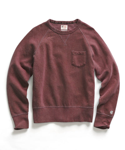 Crimson Pocket Sweatshirt