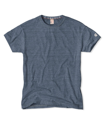 Blue Heather Classic Crew T-Shirt