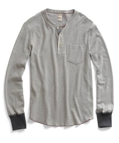 Grey Heather Henley