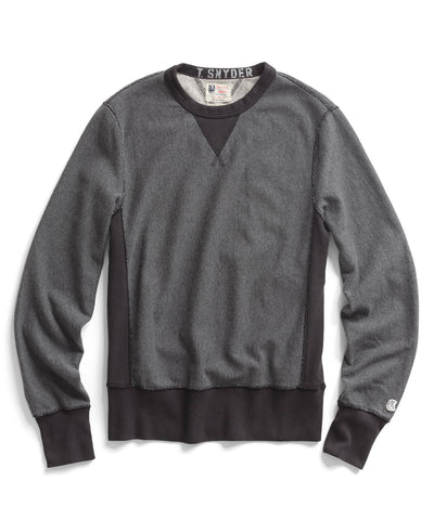 Dark Charcoal Reverse Weave Sweatshirt