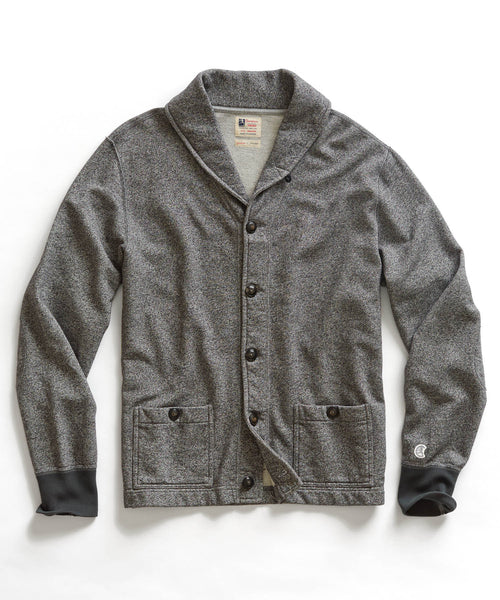 Salt & Pepper Fleece Cardigan