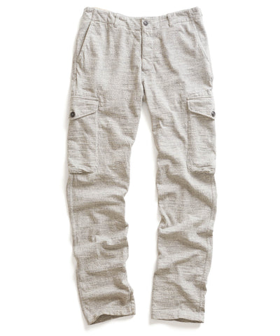 Grey Heather Fleece Cargo Pant