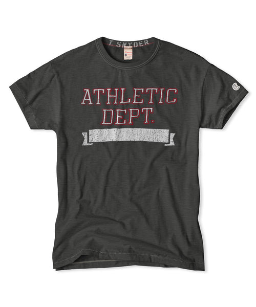 Faded Black Athletic T-Shirt