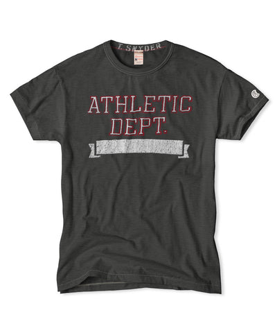Faded Black Athletic T-Shirt