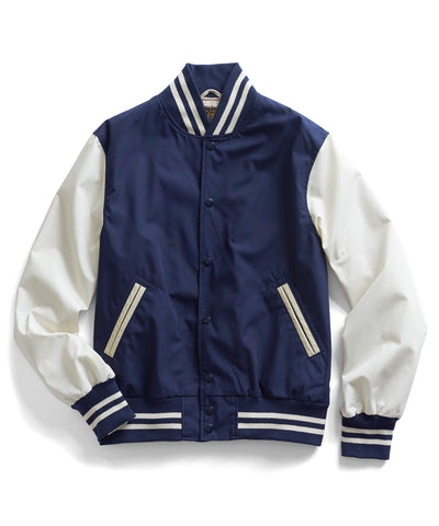 Navy Varsity Jacket