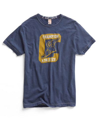 Mast Blue Athletics Crew T-Shirt