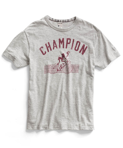 Oatmeal Heather Cycle Crew T-Shirt