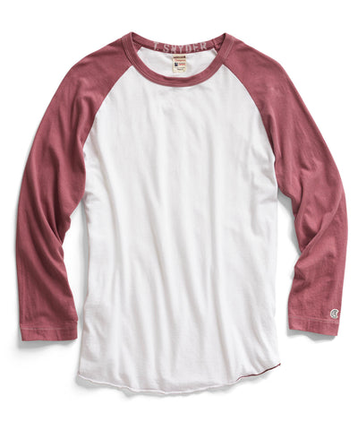 Faded Maroon Baseball T-Shirt