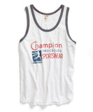 White Champion Tank Top