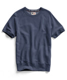 Mast Blue Short Sleeve Sweatshirt