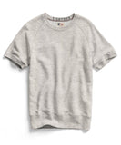 Oatmeal Heather Short Sleeve Sweatshirt