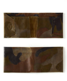 Camo Leather Bi-Fold Wallet