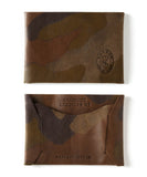 Camo Leather Card Wallet