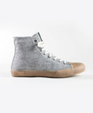 Grey Twill Todd Snyder + Seavees Army Issue High Top Sneaker