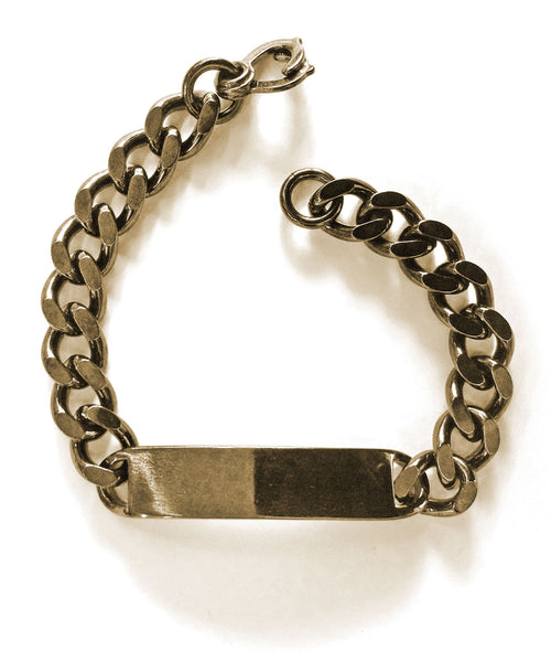 Brass ID Bracelet
