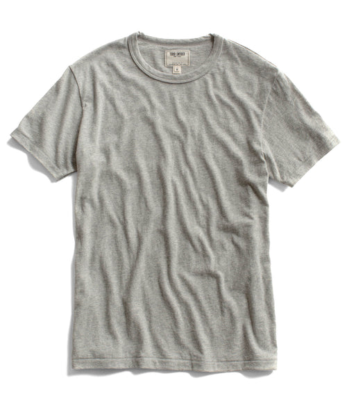 Grey Heather Crew T-Shirt