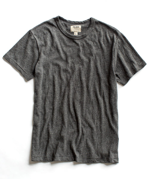 Washed Black Crew Neck T-Shirt