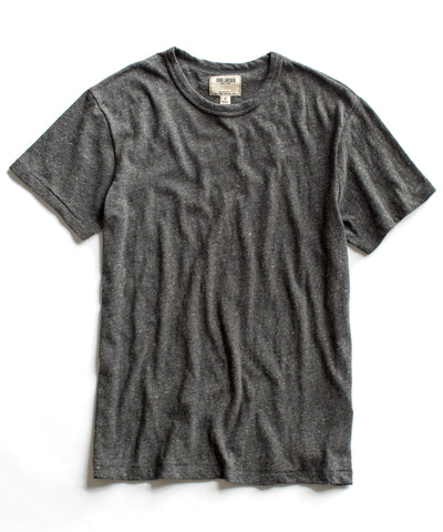 Washed Black Crew Neck T-Shirt