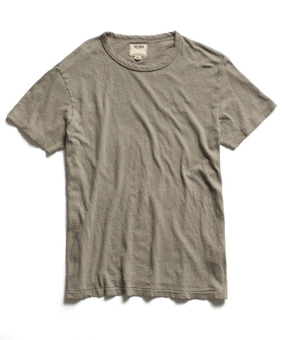 Slate Grey Crew Neck T-Shirt
