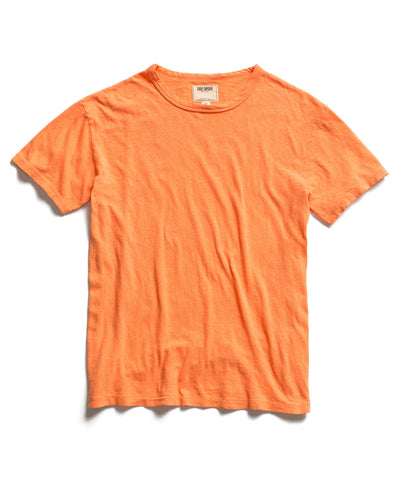 Orange Crew Neck T-Shirt