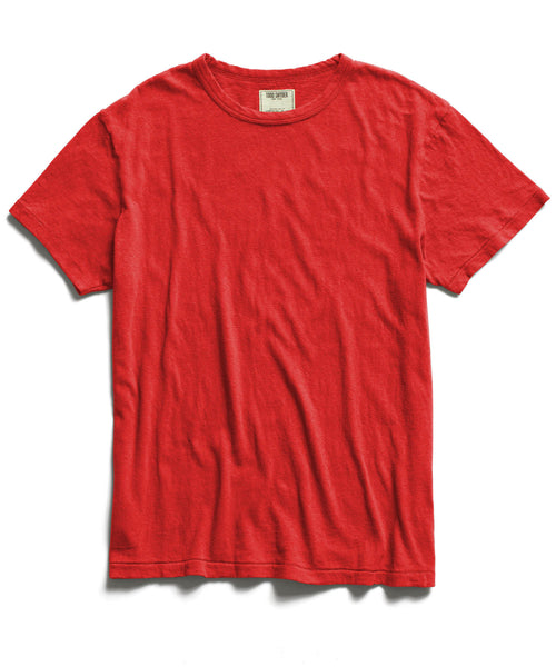 Faded Red Crew Neck T-Shirt