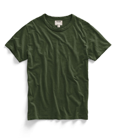 Dark Green Crew Neck T-Shirt