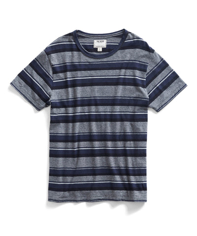 Black Stripe Crew T-Shirt