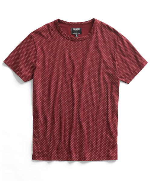 Maroon Diamond Crew T-Shirt