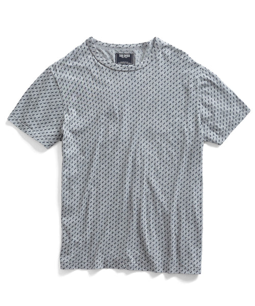 Grey Heather Bolt Crew T-Shirt
