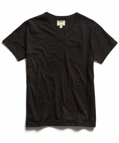 Indigo Pocket V-Neck T-Shirt