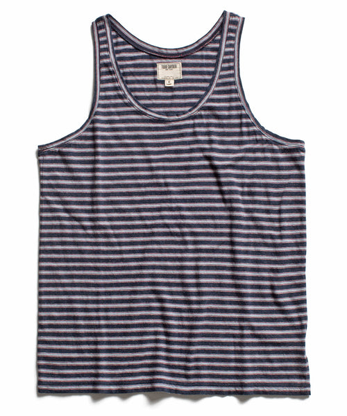 Navy Striped Classic Tank