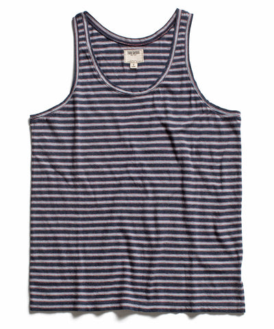 Navy Striped Classic Tank
