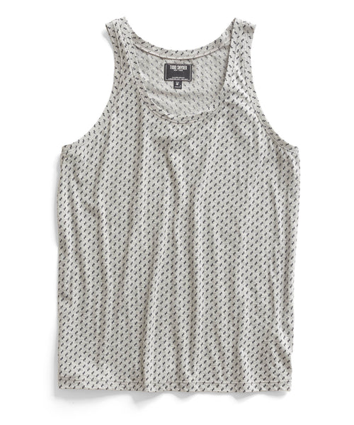 Grey Heather Bolt Tank Top