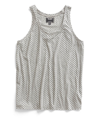 Grey Heather Bolt Tank Top