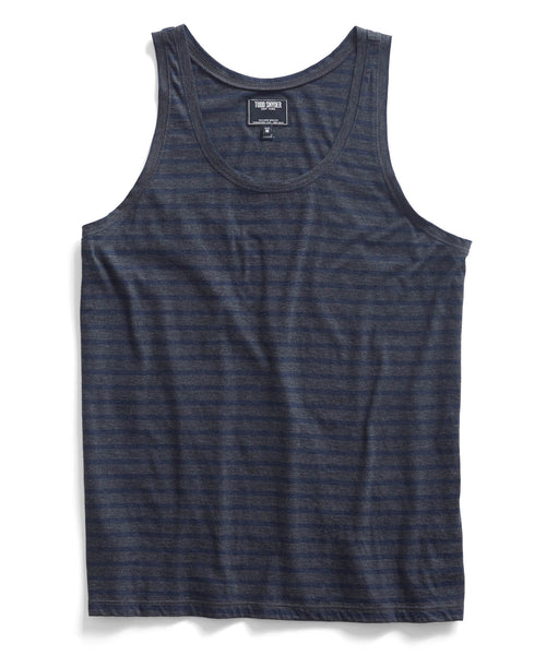 Charcoal Stripe Tank Top