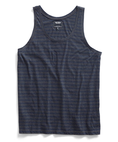 Charcoal Stripe Tank Top