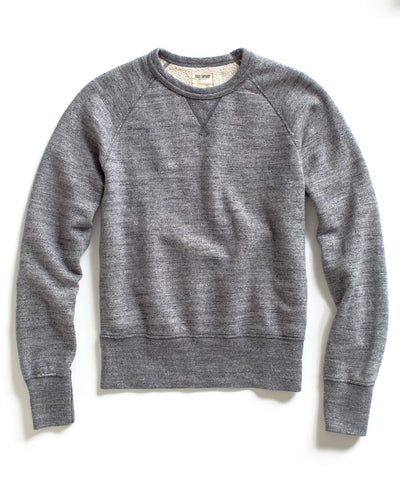 Blue Heather Terry Sweatshirt